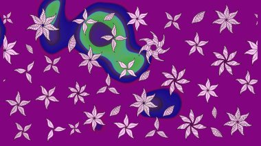 Küçük çiçekte güzel bir desen. Küçük renkli çiçekler. Motley illüstrasyonu. Moda baskıları için zarif bir şablon. Çiçekli bahar çiçekleri.