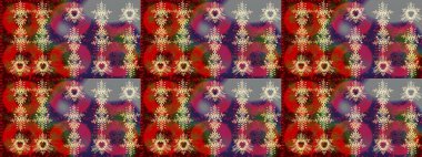 Kar tanesi kışı kırmızı, kahverengi ve gri renklerde izole edilir. Raster illüstrasyonu. Kutlamanın sembolü. Yeni yıl tabelası. Noel tasarımı için. Kırmızı, kahverengi ve gri simge silueti.