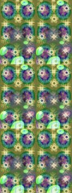 Renkli arka planda izole kar taneleri. Kış kar tanesi, raster arka plan. Raster illüstrasyonu. Yüzey için tekrarlanan doku, ambalaj kağıdı, yeşil, nötr ve mavi renkler üzerine.