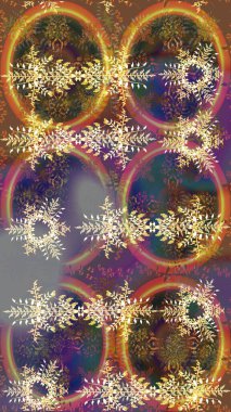 Kış kahverengisi, gri ve nötr noel kar kristal elementi. Raster skeci. Kar tanesi raster arka planı. Xmas Frost kar taneleri izole edilmiş siluet sembolü. Meteoroloji buz koleksiyonu.