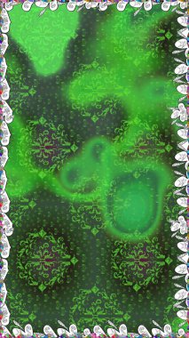 Küçük çiçekteki sevimli çiçek deseni. Kusursuz. Raster illüstrasyonu.