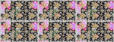 Altın elementli gri renkler. Raster illüstrasyonu. Kusursuz altın desenli bukleler. Raster altın desen. Doğu tarzı arabesk.