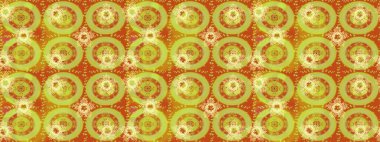 Kar taneli sarı ve turuncu renkler. Raster illüstrasyonu. Raster Noel soyut renkli arkaplan ve tatlı kar tanesi.