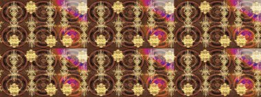 Raster illüstrasyonu. Güzel bir kış süsü. Kar taneleri koleksiyonu. Raster kahverengi, sarı ve bej kar tanelerinden izole edilmiş..