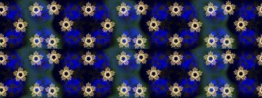 Kışın sembolü, mutlu noeller, mutlu yeni yıl kutlaması Raster illüstrasyonu. Basit bir kar tanesi. Mavi, siyah ve gri renkler üzerine illüstrasyon. Soyut duvar kağıdı, ambalaj dekorasyonu.