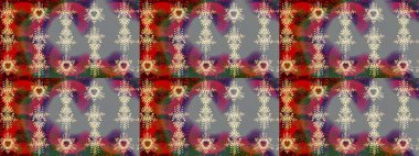 Arabesk ve çiçek öğeleri ile oryantal raster desen. Geleneksel klasik süs. Arabesk ile Vintage desen.