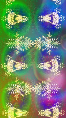 Kış, altın yılbaşı, kar, düz kristal element. Raster illüstrasyonu. Kar tanesi raster arka planı. Xmas Frost kar taneleri izole edilmiş siluet sembolü. Meteoroloji buz koleksiyonu.