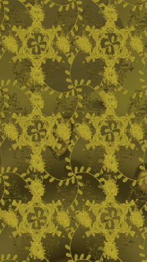 Çiçeğin suluboya çizimlerinin mükemmel deseni. Moda baskısı. Raster illüstrasyonu. Suluboya kusursuz desen. Dekorasyon ve tasarım için güzel bir desen. Eski.