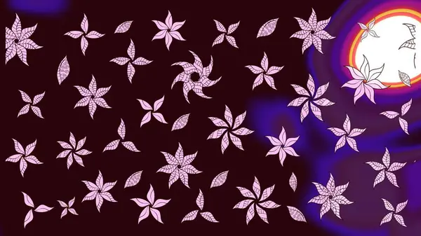 Raster illüstrasyonu. Bahar çiçekleriyle güzel bir çiçek deseni çizmişsin. Güzel kumaş deseni.