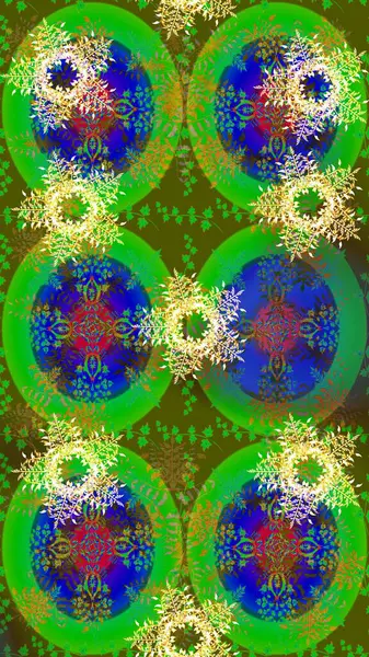 Raster Noel soyut renkli arka plan ve tatlı kar tanesi. Noel Kar Taneleri Arkaplanı. Şirin desen. Kar taneleri deseni. Raster illüstrasyonu.