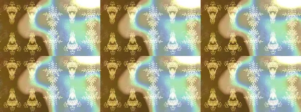 Kar Tanesi Raster illüstrasyonu. Kar Tanesi Simgesi. Kış kar tanesi. Kahverengi, nötr ve mavi renklerde izole edilmiş.