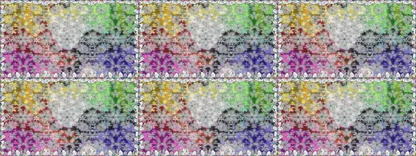 Çiçekli karalama şeklinde Raster çiçek deseni. Gri renkli çiçekler. Yumuşak, yaz çiçekli arka plan.