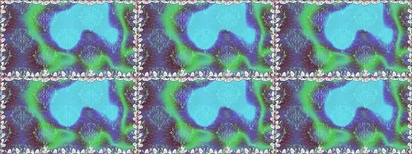 Sevimli çiçek raster deseni. Mavi renkli çiçekler. Düz Çiçek Elementleri Tasarımı. Kusursuz Renksiz Bahar Teması Kusursuz Arkaplan.