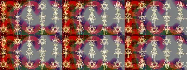 Arabesk ve çiçek öğeleri ile oryantal raster desen. Geleneksel klasik süs. Arabesk ile Vintage desen.