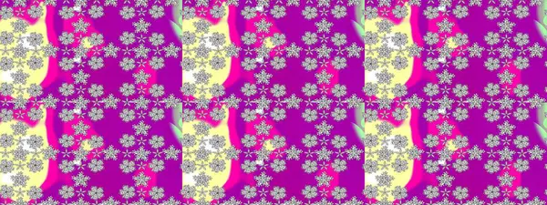 Mor, gri ve mor renkli çiçekler. Raster illüstrasyonunda çiçek deseni çizimi.