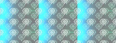 Tarafsız, mavi ve gri renkte çiçekler. Nazik, narin çiçek arkaplanı. Raster çiçek desenli ve çiçekli..