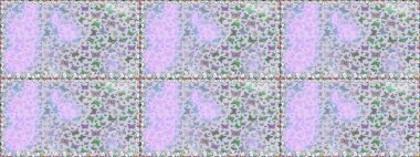 Kumaş, kağıt, ambalaj kâğıdı ve duvar kağıdı tasarımı için güzel bir arka plan. Renkli kelebeklerin kusursuz arka planı. Raster illüstrasyonu.