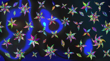 Klasik taslak çizimi. Raster Yumuşak kumaş deseni. Çiçeksel gri çizim deseni. Raster çiçek izi..