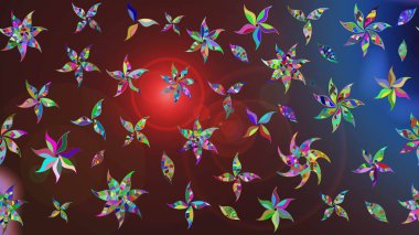 Tekstil, kumaş, kapaklar, duvar kağıtları, baskı, naylon, koleksiyon defteri, örgü, dekupaj için güzel bir eskiz. Millefleur 'lar. Küçük kahverengi çiçekli oldukça eski bir besin torbası deseni..