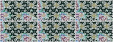 Gri ve nötr renklerde. Çiçek. Kusursuz dekoratif arka plan, çiçek mandala. Raster illüstrasyonu.