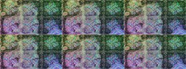 Raster kusursuz. Güzel kumaş deseni. Çiçek deseni. Renkli Bahar Temalı Kusursuz Arkaplan. Düz Çiçek Elementleri Tasarımı.