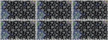 Küçük ölçekli çiçek basit şirin desende. Üretim, duvar kağıdı, baskı, hediye paketi ve scrapbooking Tekstil veya kitap için çiçek sorunsuz arka plan kapsar. Raster illüstrasyon.