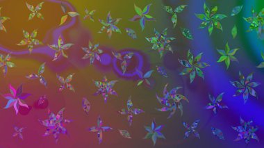 Sevgililer günü ve tebrik kartı konsepti için şık bir davetiye. Çiçek kompozisyonu, el boyası, hassas şablon. Üst manzara, yumuşak kahverengi renk. Manzaralı çiçek deseni.