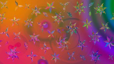 Raster Güzel kumaş deseni. Çiçek arkaplan ile soyut zarafet çizim deseni.