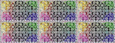 Nazik romantik baskı. Renkli çiçekler. Raster dikişsiz şirin çiçek deseni. Bahar mevsimi. Tatil havası..