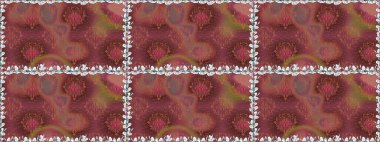 Üretim, duvar kağıdı, baskı, hediye paketi ve scrapbooking Tekstil veya kitap için çiçek sorunsuz arka plan kapsar. Raster resim. Küçük ölçekli çiçek basit şirin desen.