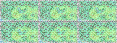 Suluboya stilinde uçan kelebeklerin kusursuz deseni. Kumaş, Tekstil, Baskı ve Davetiye için arka plan. Doğadaki güzellik. Raster illüstrasyonu. Mavi renkler üzerine resim.