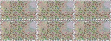 Web sayfası geçmişleri, duvar kağıtları, tekstil ve yüzey dokuları için mükemmel. Raster illüstrasyonu. Kusursuz desen. Raster. Gri arka planda suluboya kelebeklerin.