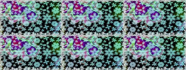 Tarafsız ve mavi renklerde bahar çiçekleri. Raster illüstrasyonu. Raster çiçekleri klasik tarzda çizilmiş. Çiçekli, pürüzsüz desen.