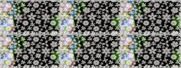 Şekillendirilmiş çiçeklerle kusursuz desen. Çiçek deseni duvar kağıdı, desen dolguları ve web sayfası arka planı için kullanılabilir. Süslü zentangılsız desen, soyut çiçeklerle süslenmiş..