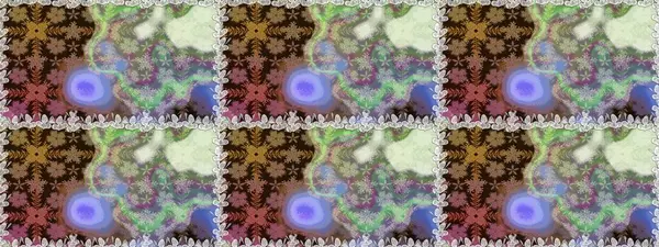 Küçük çiçekteki kusursuz desen. Raster illüstrasyonu. Hoş bir çiçek geçmişi var. Güzel kumaş deseni.