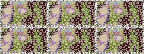 Tarafsız kıvırcık çiçekler tarafsız renklerde şekillenir. Klasik çiçek tasarımı elementleri. Raster illüstrasyonu.