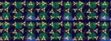 Raster illüstrasyonu. Kar taneleri arka planda. Renkli arka planda izole edilmiş kar tanelerinin düz tasarımı. Kar taneleri deseni. Kar tanesi süslemeli desen.