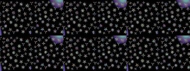 Renkli arka planda izole tatlı kar taneleri. Raster illüstrasyonu. Siyah ve nötr renklerde kar taneleri. Kar tanesi raster deseni.