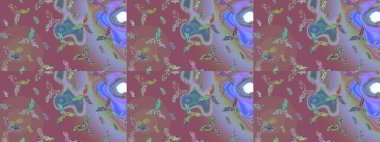 Raster kar taneleri arka planda. Kar taneleri deseni. Raster illüstrasyonu. Kar tanesi rengarenk desen. Soyut kar taneleri arkaplanda izole edilmiş düz tasarım.