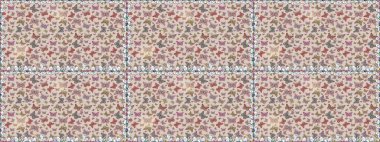 Giysi tasarımı için dekor arka planı. Gri ve nötr kelebek deseni. Parmak izi dokuları için sevimli kelebek deseni. Raster illüstrasyonu.