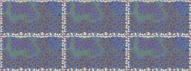 Raster illüstrasyonu. Kıyafetler, erkekler, kızlar ve duvar kağıtları için soyut, pürüzsüz desen. Mavi ve nötr kelebek çizimi. Fantezi sevimli illüstrasyon. Güzel suluboya kelebekler.