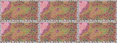 Bej ve nötr arkaplanda izole edilmiş web tasarımı için renk çizgisi raster seti. Kusursuz. Kelebek.