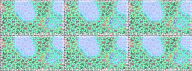 Mavi ve nötr renklerle ilgili kusursuz çiçek desenli arka plan. Resimlerde tropik kelebekler görülür. Duvar kağıtları, web sayfası geçmişi, yüzey dokuları, tekstil için mükemmel. Raster..