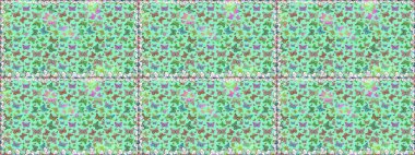 Kusursuz bir geçmişi var. Raster illüstrasyonu. Mavi ve yeşil renkler üzerine illüstrasyon. Soyut renkli güzel kelebek.