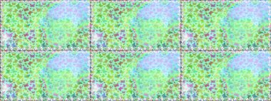 Moda Kumaşı Tasarımı. Egzotik Kelebeklerle tropik ve pürüzsüz bir düzen. Raster. Tarafsız ve yeşil renklerde gösterim.