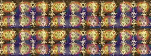 Bokeh kahverengisi, nötr, beigler ve kar taneleriyle dekoratif Noel arkaplanı. Raster illüstrasyonu.