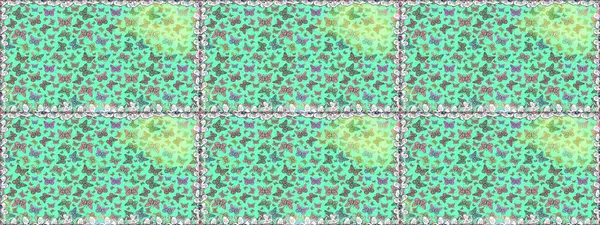 Duvar kağıtları, giysiler, erkekler ve kızlar için soyut, pürüzsüz desen. Kelebek deseni. Raster. Karala, karala, karala.