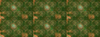 Güzel kumaş deseni. El çizimi. Raster illüstrasyonu. Çiçekler, dallar, otlar ve çiçekler.