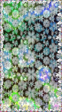 Kusursuz. Moda baskıları için zarif bir şablon. Küçük renkli çiçekler. Motley illüstrasyonu. Çiçekli yaz çiçekleri. Küçük çiçekte şirin desenler.