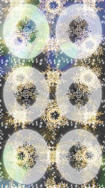 Çizim çiçek deseni duvar kâğıdı olarak kullanılabilir. Raster illüstrasyonu. Gri, nötr ve bej renkli çiçekler.